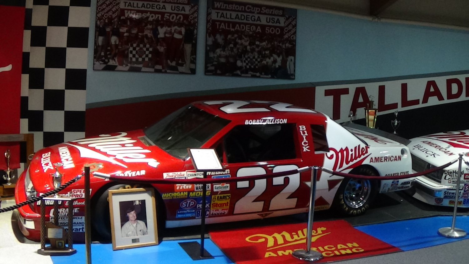 Motor sports Hall of Fame-  Bobby Allison's #22